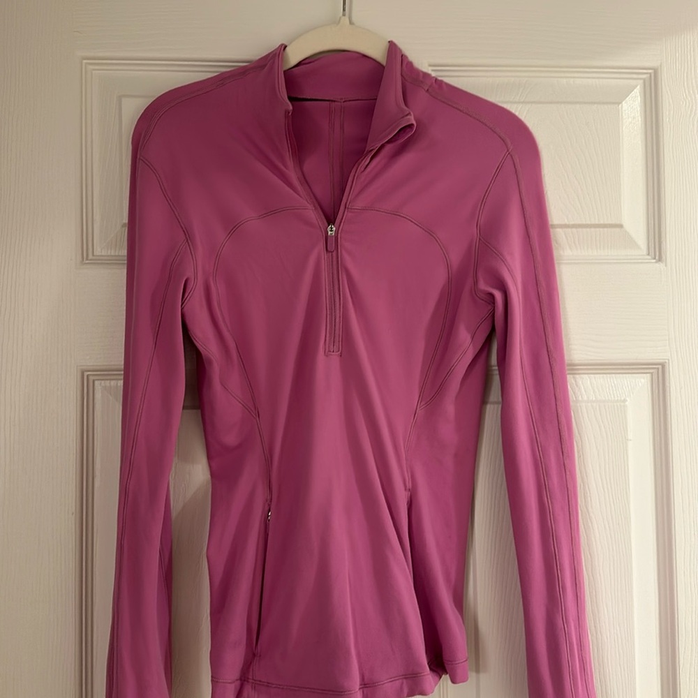 Lululemon Pink Quarter Zip